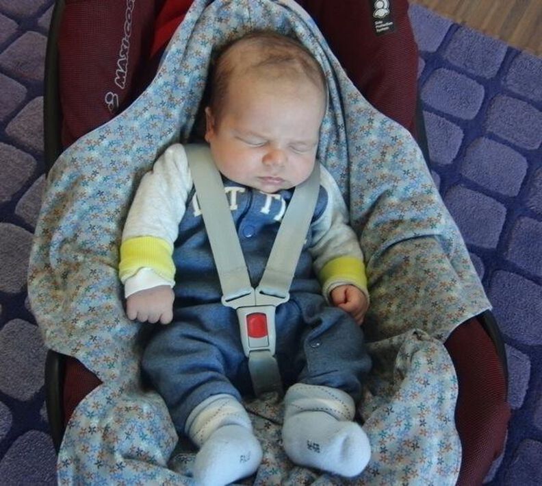 Decke für Babyschale "Manolo" image number 5