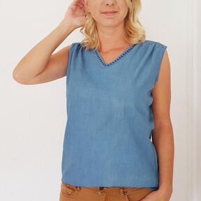 Bluse PETITE ROSANNE Gr. 34-50 PDF-Schnitt A4 + A0
