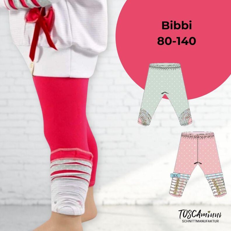 Leggings Bibbi Gr. 80-140 Schnitt(muster) & Nähanleitung image number 1