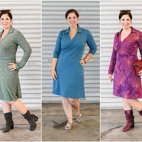 Ebook  lillesol women Wickelkleid  mit Video-Anleitung