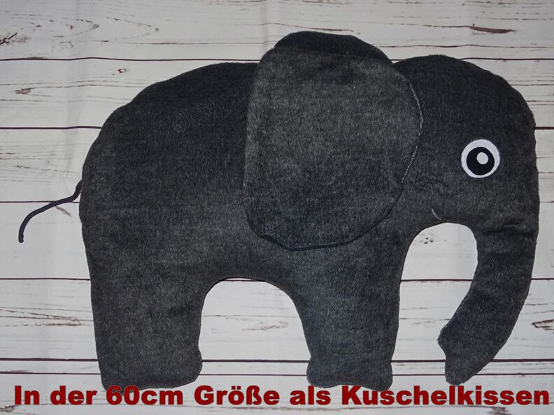 Elefant Kissen in 4 Größen nähen  image number 3