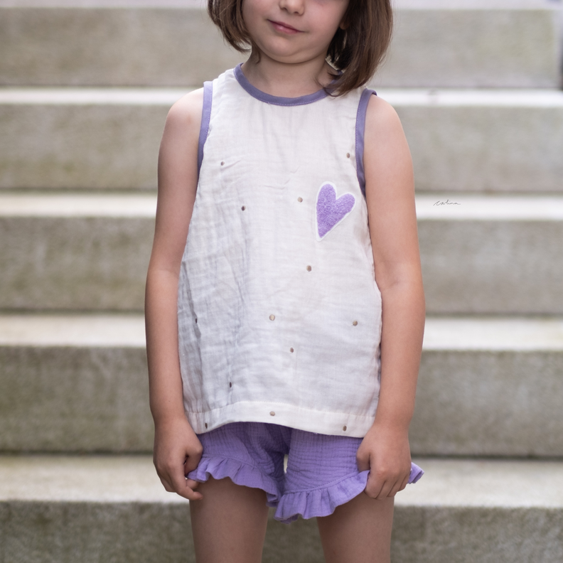Top/Kleid Leinen Los Kids Gr.80-164 image number 4