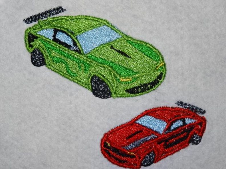 Stickdatei Rennauto image number 5