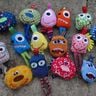 Monster ITH Anhänger Kissen Stickdatei in 6cm und 10cm thumbnail number 6