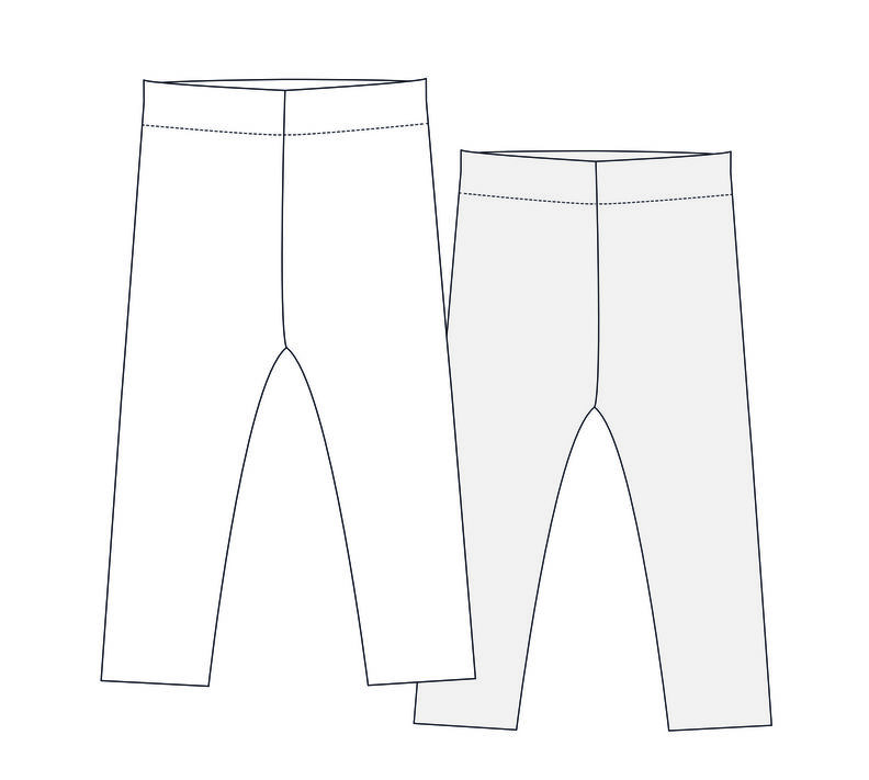 ENNA Leggings Schnittmuster für Mädchen bis 11 Jahre image number 8