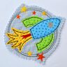 Stickdatei DOODLE Rakete 10x10cm thumbnail number 2