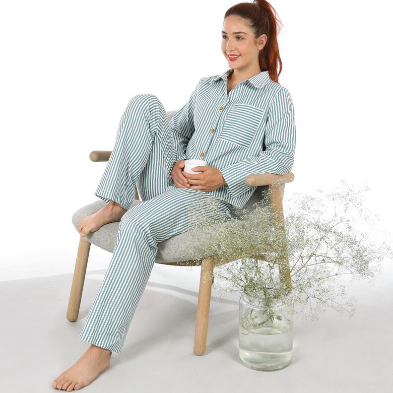 FRAU HILDA - Pyjama lang & kurz XS-XXL image number 1