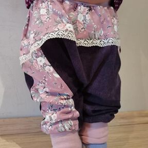 Pumphose Räuberbüx Gr. 50-110 beamerfähig