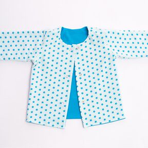 FLAVIO Baby und Kinder Wende Jacke mit Druckknöpfen