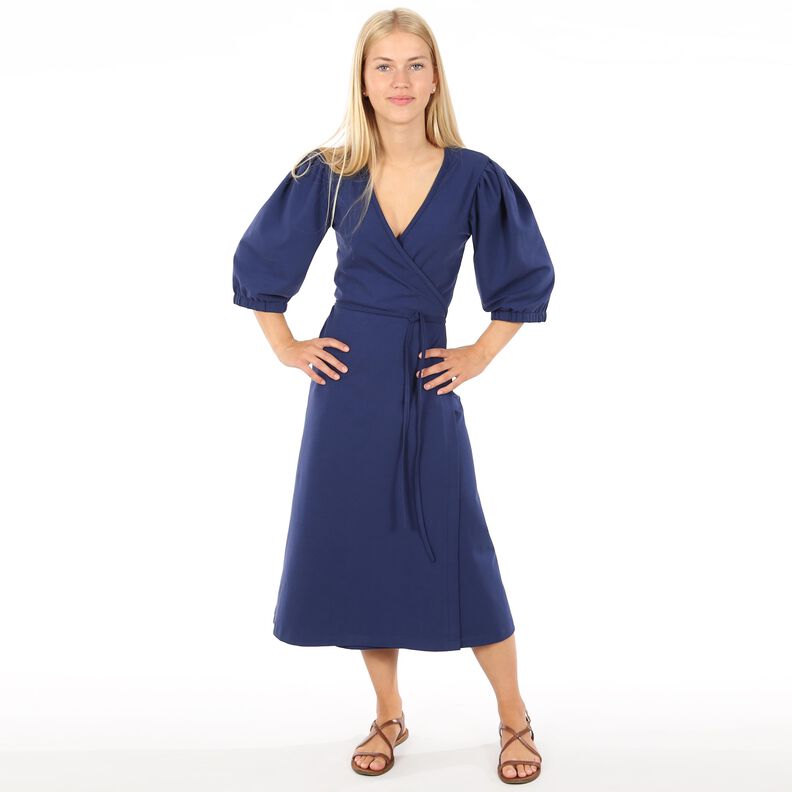 FRAU RUBY - Wickelkleid 3 Ärmelvarianten  XS-XXL image number 5