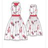 Rockabillykleid Lilou Gr. 34-46 Nähanleitung + Schnitt thumbnail number 2