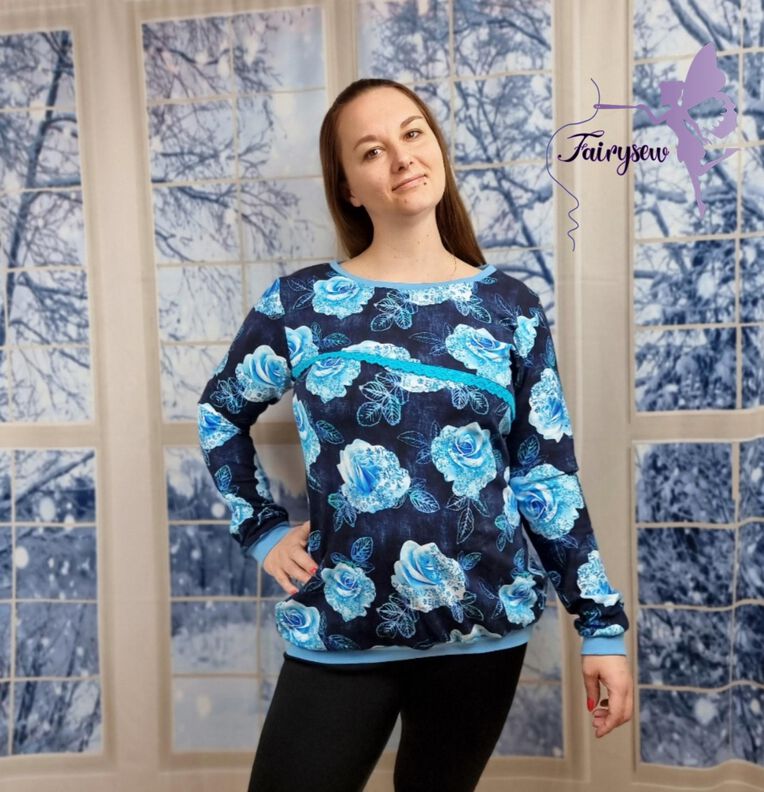 Damen-Hoodie Miss Moonie Gr. 34 - 54 inkl. A0  image number 3