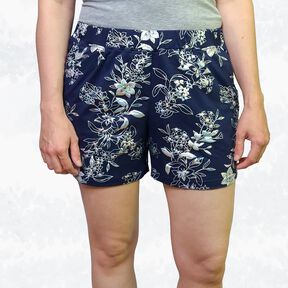 Sommer Shorts „Anni“ mit Gummibund & Fake-Schlitz (34–50)