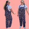 Latzhose Latzshorts viele Varianten JALAN ♥Gr. 34-56 thumbnail number 4