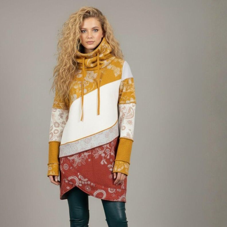 Schnittmuster Shirt Lani Gr. 34-54 Langgr&ouml;&szlig;e 1,75-1,80m image number 10