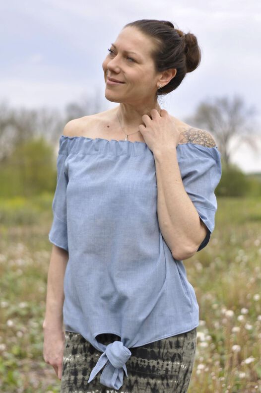 Ebook Carmenbluse Marlee Gr.34-54  image number 4