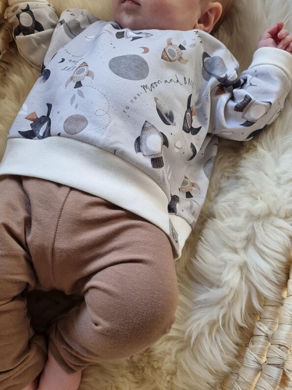 Basic-Sweater Baby / Schnittmuster image number 7