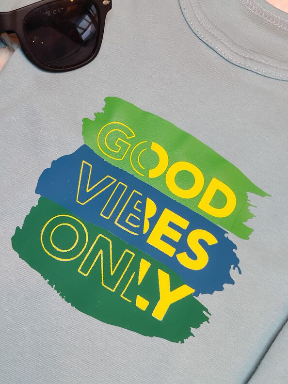 Plotterdatei Good Vibes Only | Schleiferlwerk  image number 2