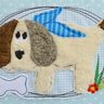 Stickdatei Hund Wacki doodle 13x18cm thumbnail number 1