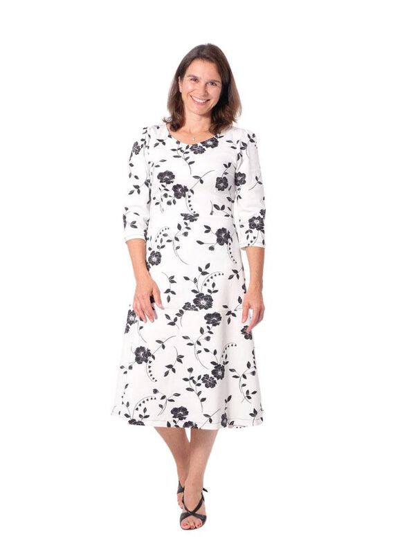 Kleid  "SANTINA", Nähanleitung & Schnitt Gr. 158-46 image number 2