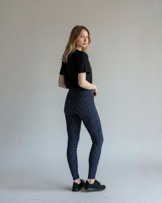 Kombipaket Leggings Damen & Kinder, Set image number 5