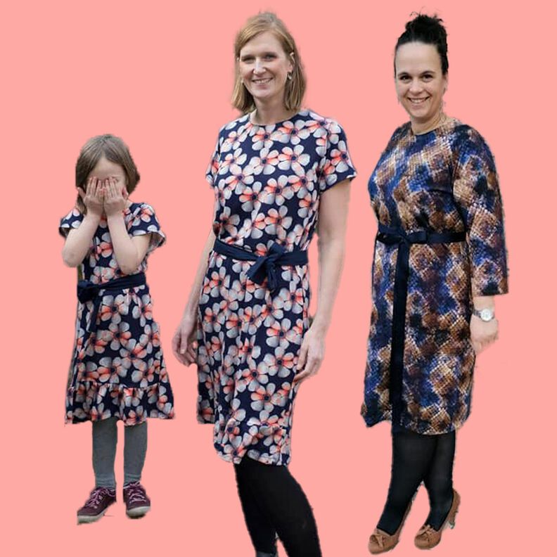 Kleid easy, sehr viele Varianten MENARI ♥ Gr. XS-XXL image number 8