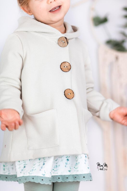 Girly Cardigan Gr. 86 - 164 inkl. BEAMER DATEI image number 8