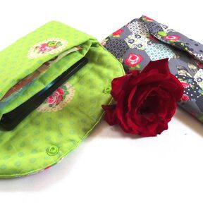 E-Book schnelle Tasche 2 F&auml;cher mit 2 N&auml;hten Handy Stifte