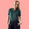 Damen Poloshirt Knopfleiste Shirt NAIK ♥ Gr. XS-XXL thumbnail number 9