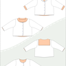 Charly – Babyjacke mit Kapuze oder Kragen Gr. 44-98, A4+A0 thumbnail number 5