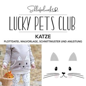 Plotterdatei Lucky Pets Club – Katze | Schleiferlwerk 