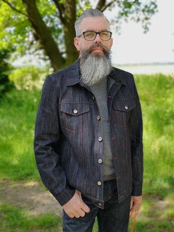 Männer Jeansjacke Draufgänger Gr.44-58 image number 4