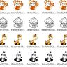 XL Afrika Tiere Elefant Zebra Affe Giraffe Stickdatei thumbnail number 9