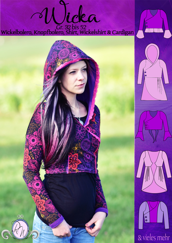 Wicka Bolero, Shirt & Cardigan Gr. 32 bis 52 image number 1