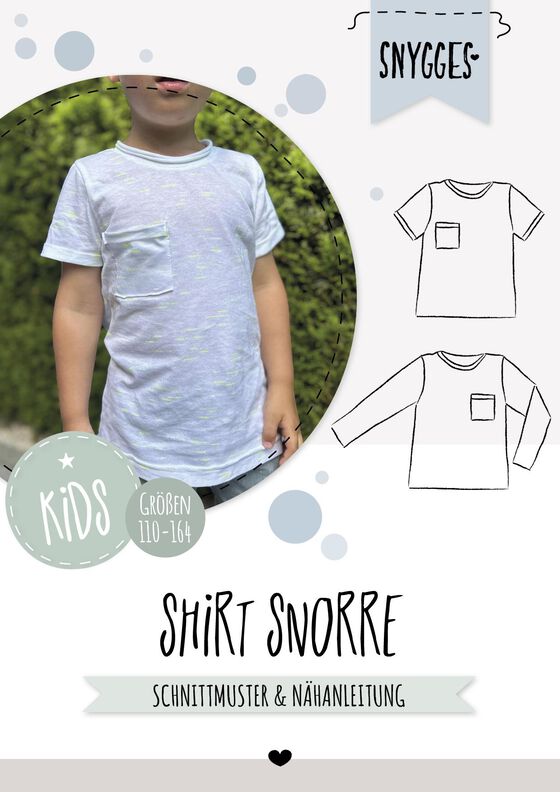 BASICSHIRT "SNORRE" KIDS - Schnittmuster und Anleitung image number 10