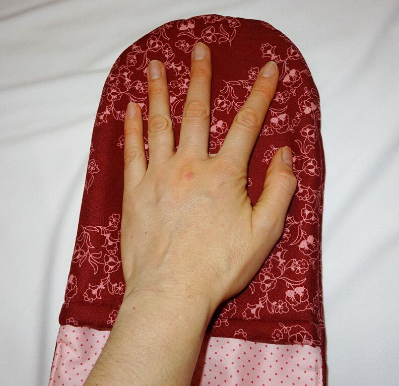 Ofenhandschuh doppelter Topflappen - nähen OHNE Schrägband image number 8