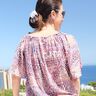 Bluse mit Raglan- und 3/4 Ärmel "Sabine", Schnittmuster und Nähanleitung Gr. 158-46 thumbnail number 2