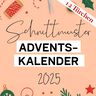 Schnittmuster Adventskalender 2025 Nähen Weihnachten thumbnail number 1
