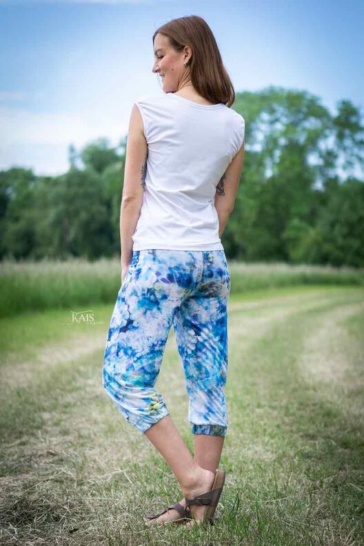 Sommerhose / 3/4 Hose "Nicki", Schnittmuster Gr. 158-46 image number 8