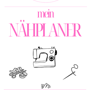 MEIN NÄHPLANER - PDF Vorlage in A4 zum ausdrucken