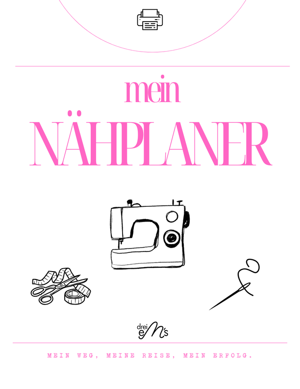 MEIN NÄHPLANER - PDF Vorlage in A4 zum ausdrucken image number 2