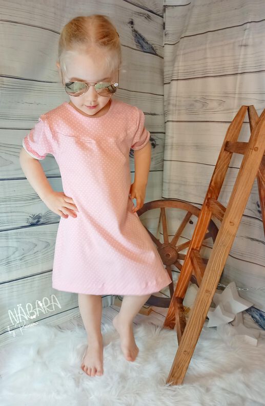 Kinder Kleid Matilda Nähanleitung und Schnittmuster 92-140 image number 7