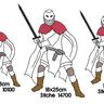 Stickdatei Ritter Redwork SET thumbnail number 4