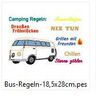 Camping Bus - Camping Regeln Stickdatei thumbnail number 5