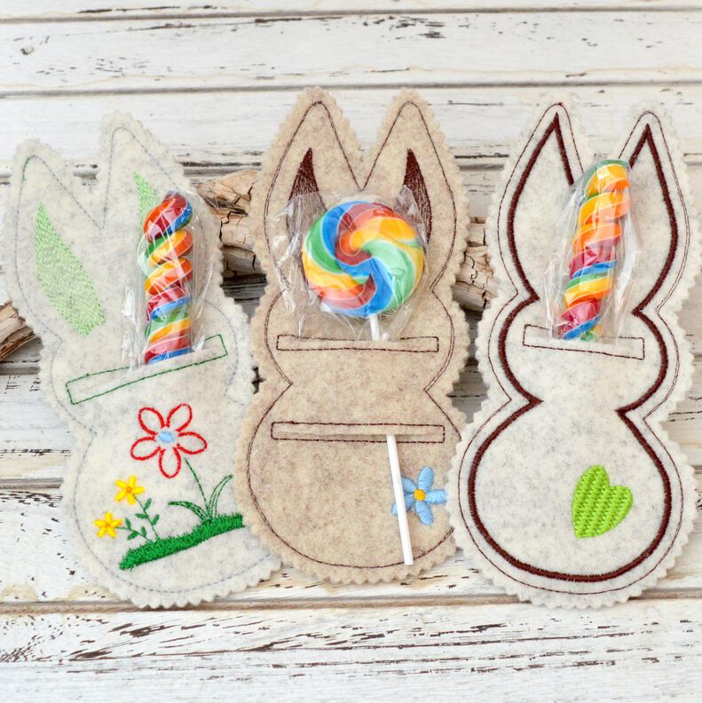 ITH Stickdatei Hasen 13x18cm image number 7