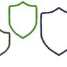 Stickdatei einfache Wappen in 5 Größen thumbnail number 3