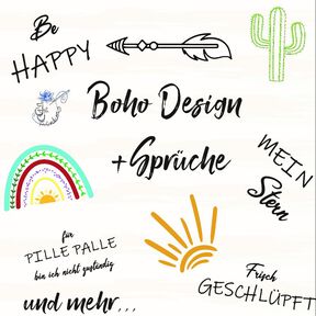 Boho-Design Plotterdatei