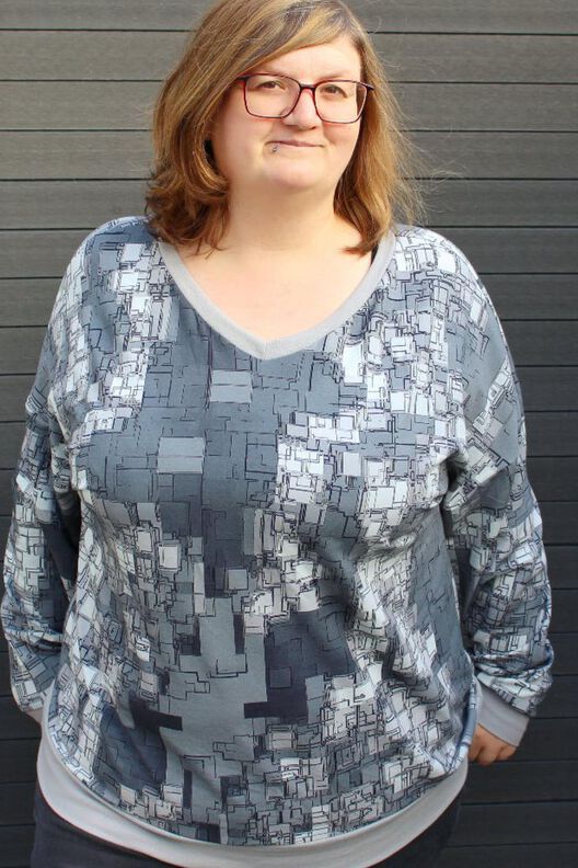 Macadamia Oversize Sweater + Hoodie für Damen Gr. 32-60 image number 5