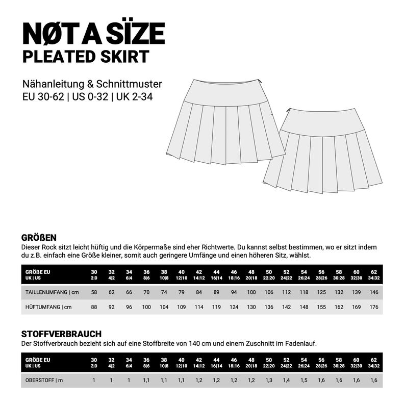PLEATED SKIRT Faltenrock Damengr. 30-62 image number 4
