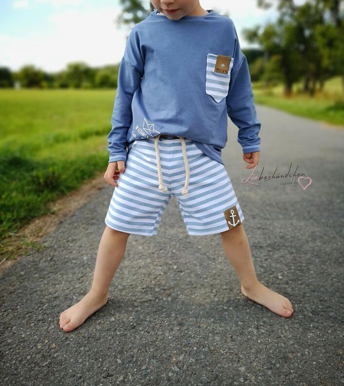 #Shorts ♥ Gr.  80-164  inkl. A4/ A1/ Beamerdatei image number 6